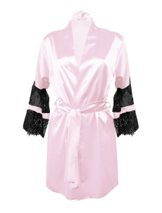 DKaren Housecoat Beatrice Pink