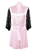 DKaren Housecoat Elizabeth Pink