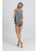 LaLupa Top LA052 Grey