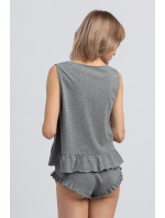 LaLupa Top LA052 Grey