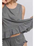 LaLupa Top LA052 Grey