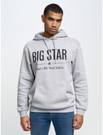 Big Star Mikina s kapucí 154553 Light Grey-901