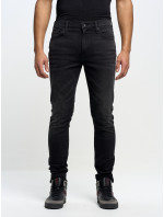 Big Star Zúžené kalhoty 110876 Black Denim-956