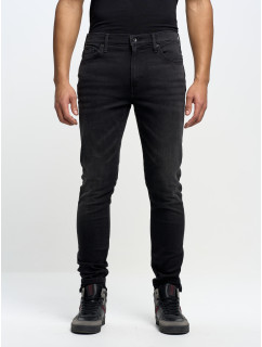 Big Star Zúžené kalhoty 110876 Black Denim-956