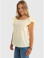 Košile Big Star Ts_ls 141860 Light Yellow