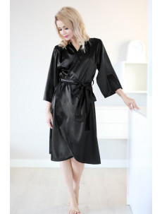 Kalimo Housecoat Bohol Black