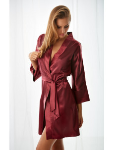 Kalimo Housecoat Panama Claret