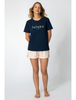 Tričko LaLupa LA109 Navy Blue