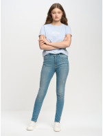 Big Star Skinny kalhoty 115490 Light Denim-172