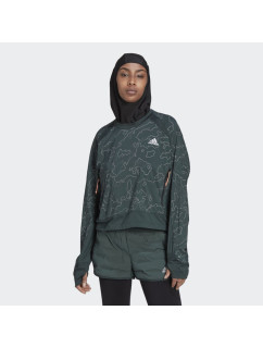 mikina adidas X-City Running Crewneck HC6323 Green