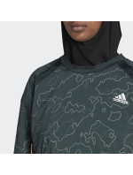 mikina adidas X-City Running Crewneck HC6323 Green