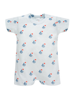 Pinokio Sailor Romper Blue