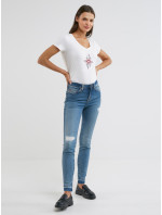 Big Star Kalhoty 115490 Medium Denim-483