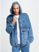 Bunda Big Star Outerwear 130364 Střední Denim-319