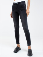 Big Star Skinny Kalhoty Denim 115490 Black Denim-961