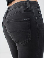 Big Star Zúžené kalhoty Denim 115541 Black Denim-992