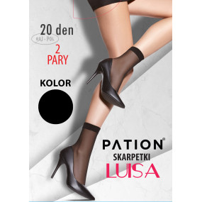 Raj-Pol Ponožky Pation Luisa 20 DEN Black