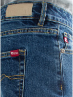 Velké hvězdné volné kalhoty Denim 190098 Střední Denim-482