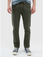 Velké hvězdné jogger kalhoty Denim 190102 Khaki-303