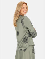 PERSO Shirt Blouse CHLE243777F Khaki