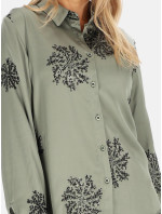 PERSO Shirt Blouse CHLE243777F Khaki