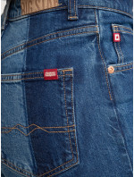 Džíny Big Star Rovné Kalhoty Denim 190118 491 Střední Denim