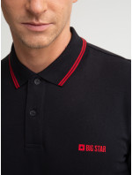 Černé tričko Big Star Polo_ts_ss 152449 906