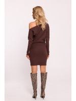 Made Of Emotion Dress M818 Brown