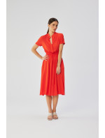 Dress model 20676188 Coral - STYLOVE