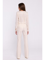 Trousers model 20676596 Ivory - STYLOVE