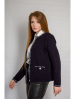 Jacket model 20676901 Dark Blue - Sweet Knit