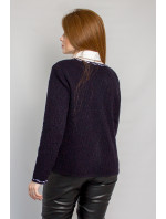 Jacket model 20676901 Dark Blue - Sweet Knit