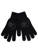 Yoclub Gloves RED-0016K-AA50-016 Black