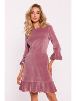 Made Of Emotion Dress M825 Crepe Pink