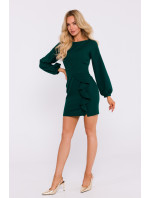 Made Of Emotion Dress M837 Bottle Green