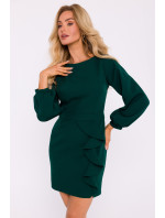 Made Of Emotion Dress M837 Bottle Green