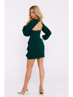 Made Of Emotion Dress M837 Bottle Green