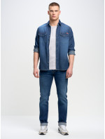 Big Star Kalhoty 110761 Medium Jeans-315