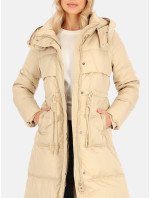 PERSO Jacket BLH241003FX Beige