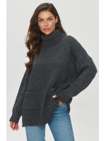 Sweater model 20679572 Graphite Melange - Makadamia