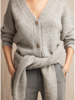 Cardigan Sweater model 20792410 901 Grey - Big Star