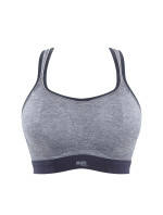 Sportovní podprsenka Non Wired Bra charcoal marl 7341B