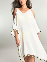 Swimwear Capri Short Kaftan white SW1778