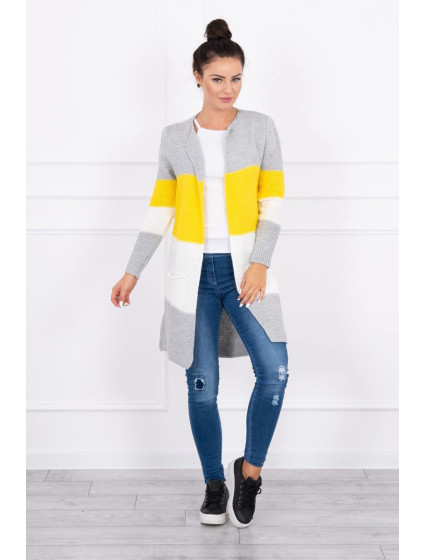 Svetr Cardigan na ramínka model 19931310 - Kesi