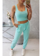 Set top+kalhoty mint