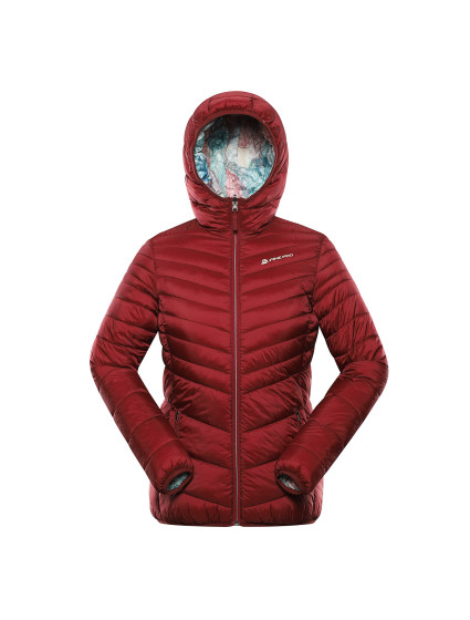 Dámská oboustranná bunda hi-therm ALPINE PRO EROMA merlot varianta pb