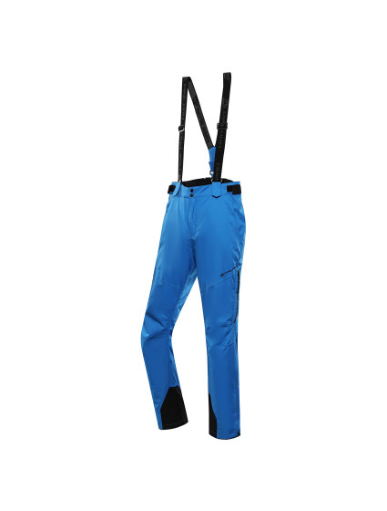 Pánské lyžařské kalhoty s membránou ptx ALPINE PRO OSAG electric blue lemonade