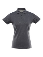 Dámské rychleschnoucí polo triko ALPINE PRO COOWELA dk.true gray