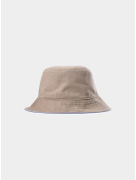 Pánský oboustranný bucket hat 4F - béžový/modrý