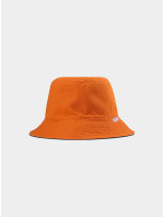 Pánský oboustranný bucket hat 4F - tmavě modrý/oranžový